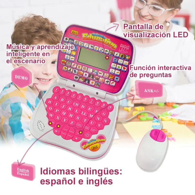 🎄💻 COMPUTADOR DIDÁCTICO INTERACTIVO PARA NIÑOS Y NIÑAS + ENVÍO GRATIS POR NAVIDAD 🎁👦👧