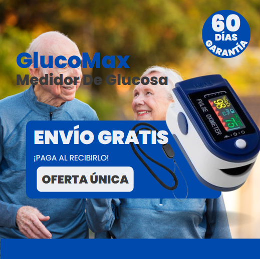 GlucoMax ® | Medidor de Oxigeno en Sangre 🌟